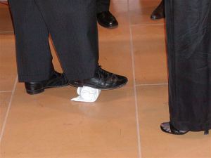 "Mazel Tov! wedding" by Brian Johnson - originally posted to Flickr as Mazel Tov!. Licensed under CC BY-SA 2.0 via Wikimedia Commons - http://commons.wikimedia.org/wiki/File:Mazel_Tov!_wedding.jpg#/media/File:Mazel_Tov!_wedding.jpg